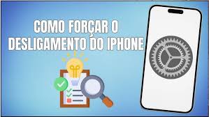 Como forçar desligamento do iphone