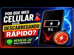 seu celular descarrega rápido